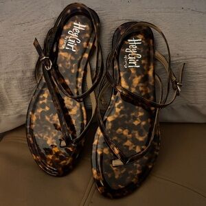 Hey Girl Tortoise Shell Sandals